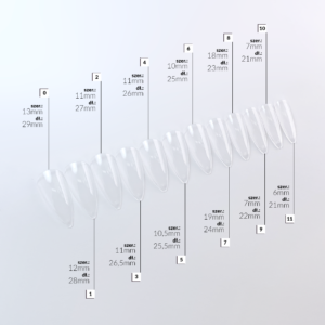Express- Modeling Gel Tips Clear