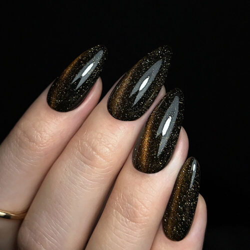 Top Coat No Wipe Flash Cat Eye Violet 10g