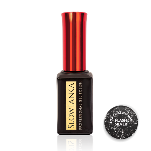 Top Coat No Wipe Flash Silver