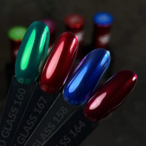 Gel Polish Burgundy Glass 164 8g - Bilde 2