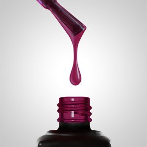 Gel Polish Burgundy Glass 164 8g